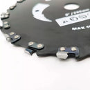 DISCO DE ROÇADEIRA COM DENTES DE MOTOSSERRA (UNIVERSAL)