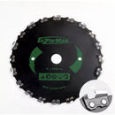 DISCO DE ROÇADEIRA COM DENTES DE MOTOSSERRA (UNIVERSAL)