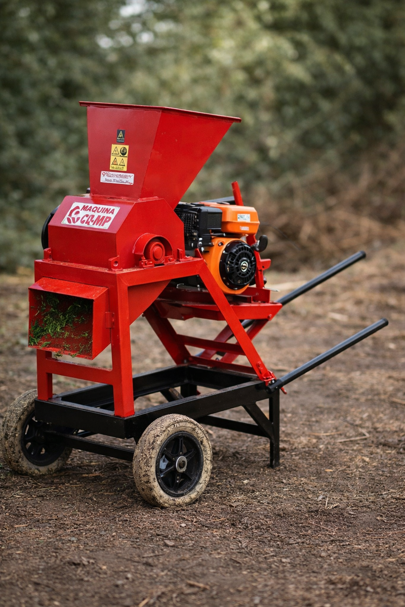 MÁQUINA FATIADORA DE PALMA COMPLETA